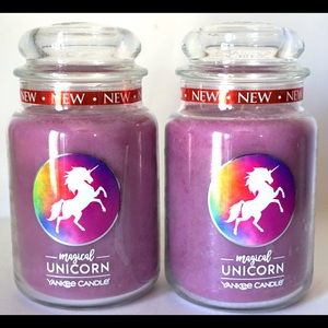 2x Yankee Candle Magical Unicorn LIMITED EDITION